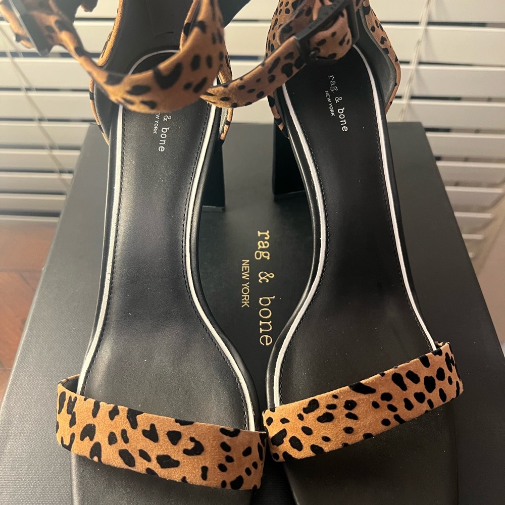 Rag & Bone Brown and Black Sandals